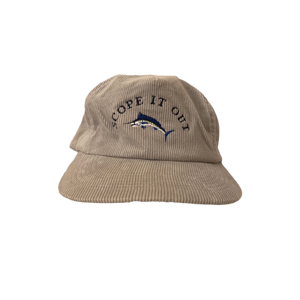 Vintage Corduroy Fishing Hat.